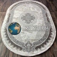 Турецкий ковер Deko 27139 Серый овал